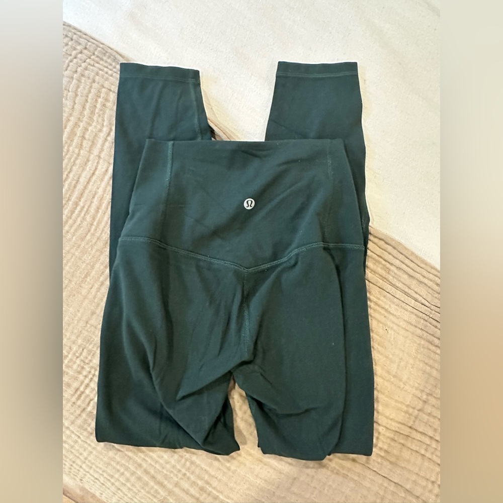Lululemon Rainforest Green Leggings